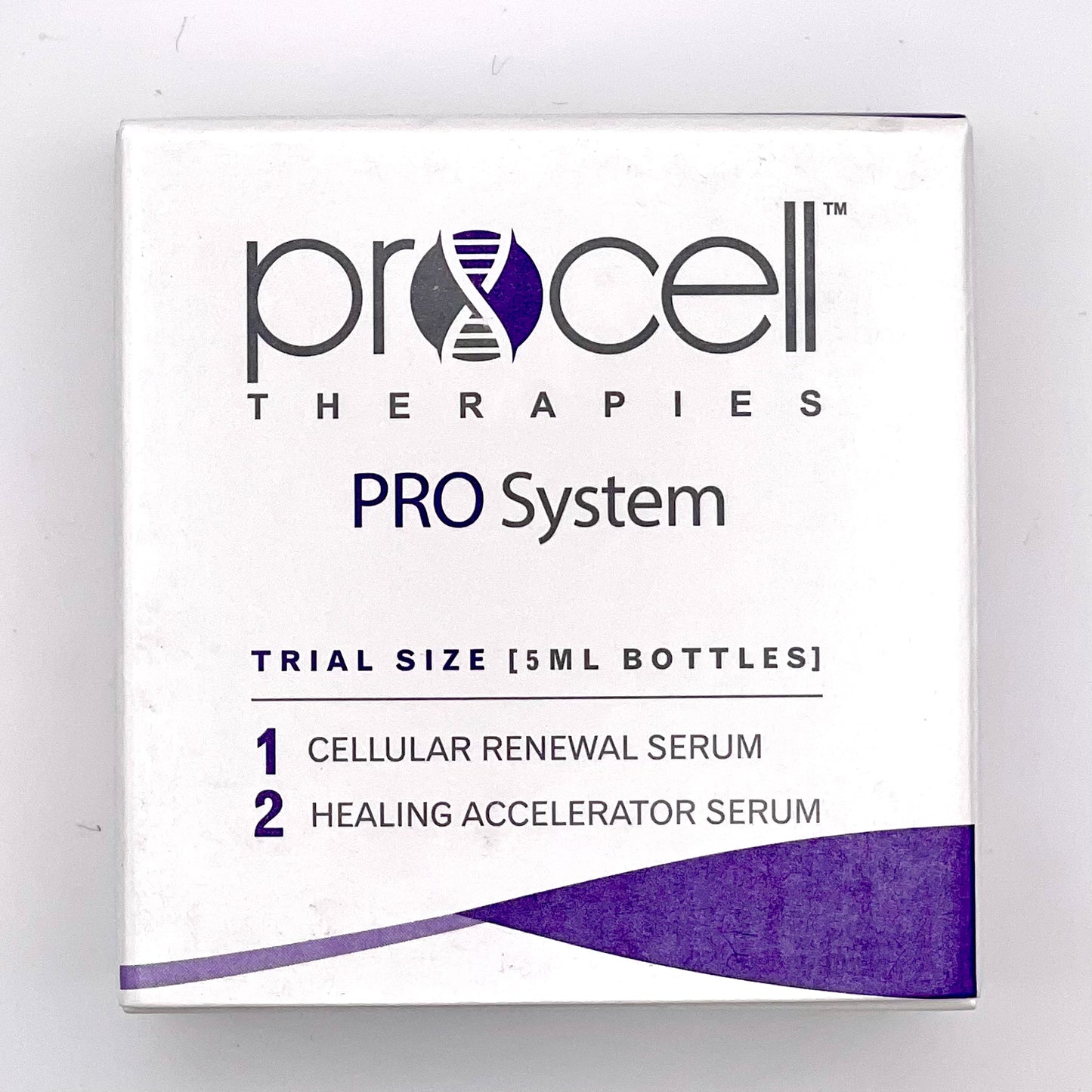ProCell PRO Aftercare Cellular Renewal Serum Step 1 & Step 2 5 Boxes (5 week supply)