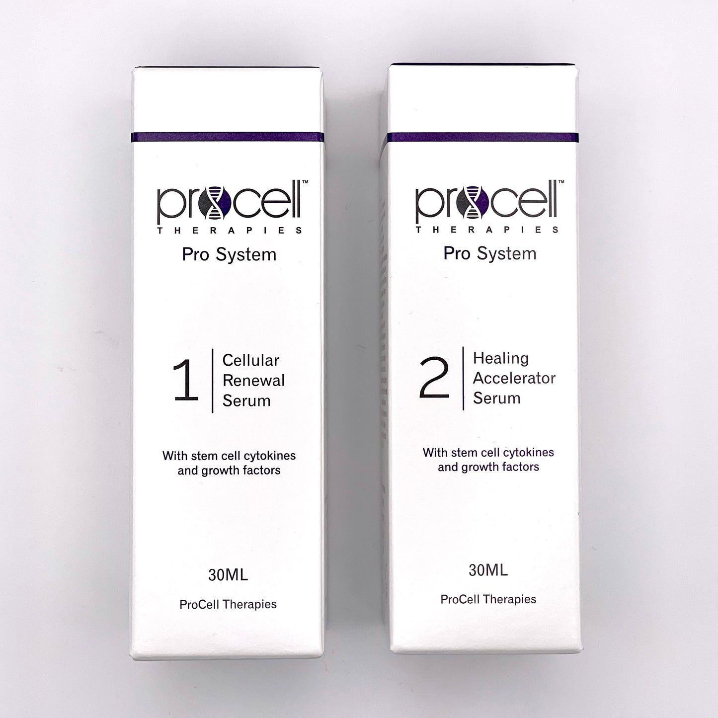 ProCell PRO Aftercare Cellular Renewal Serum Step 1 & Step 2 (Full Size)