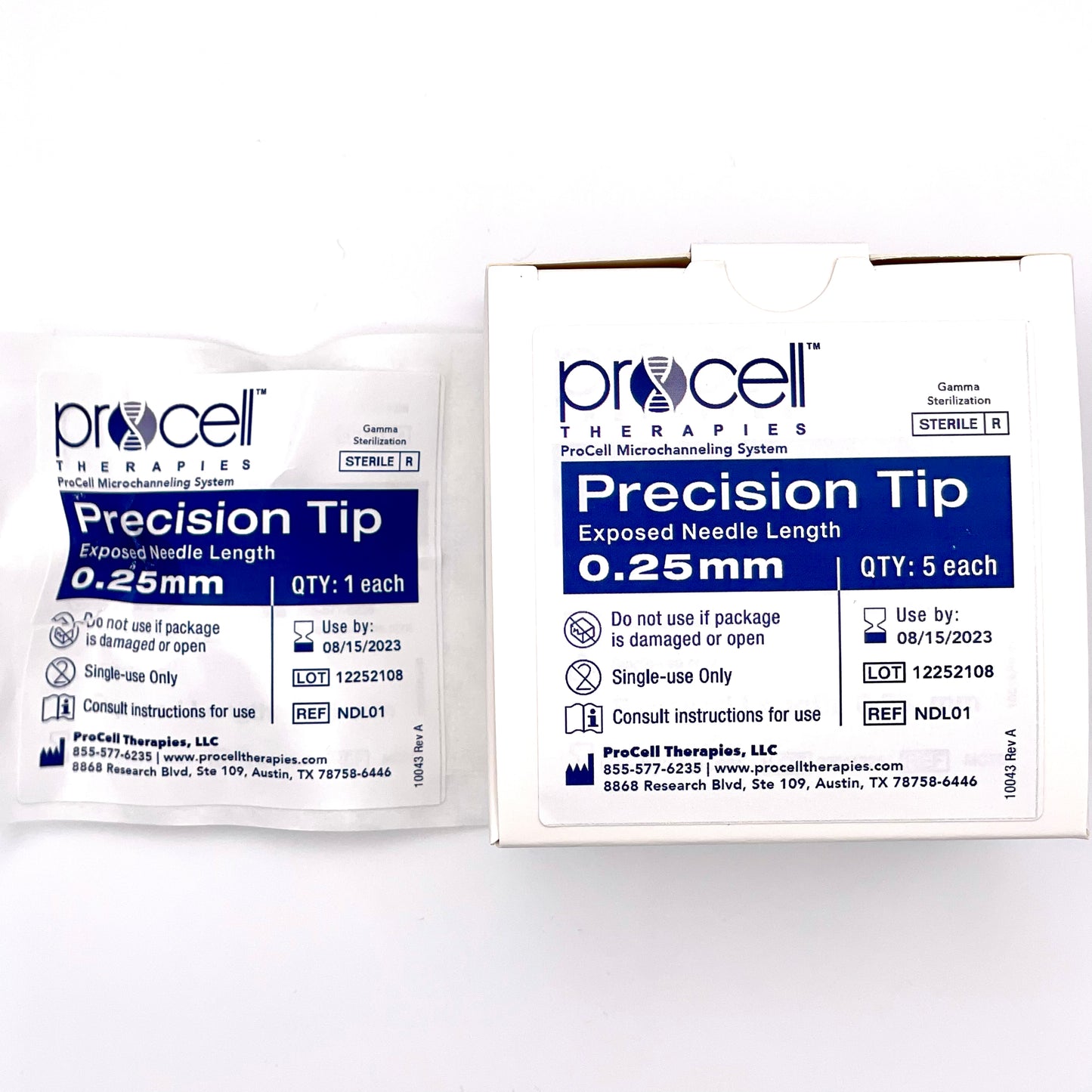 ProCell Micro Channeling Tips (5 per box) all sizes