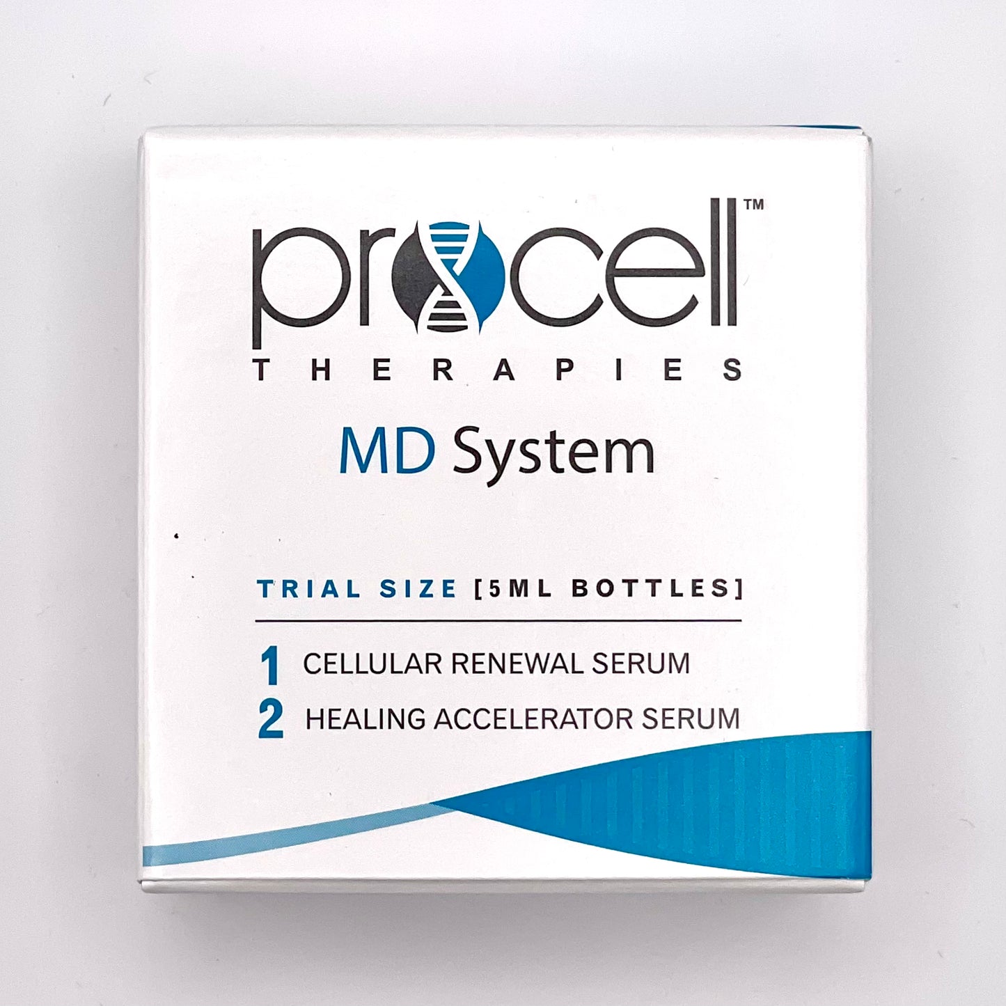 ProCell MD Aftercare Cellular Renewal Serums Step 1 & Step 2 5 Boxes (5 week supply)