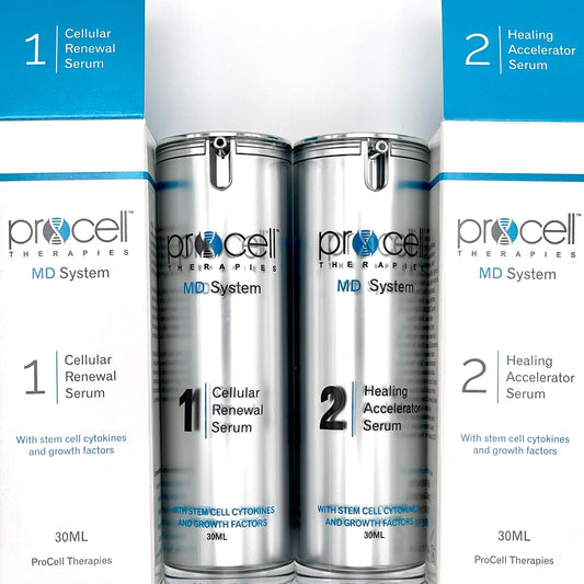 ProCell MD Aftercare Cellular Renewal Serum Step 1 & Step 2 (6 week supply)